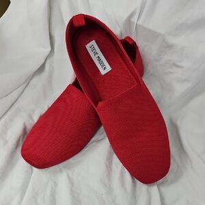 Steve Madden Bold Red Loafers